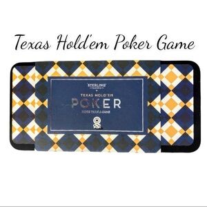 New in Tin - Sterling Goods Texas Hold'em Poker Set